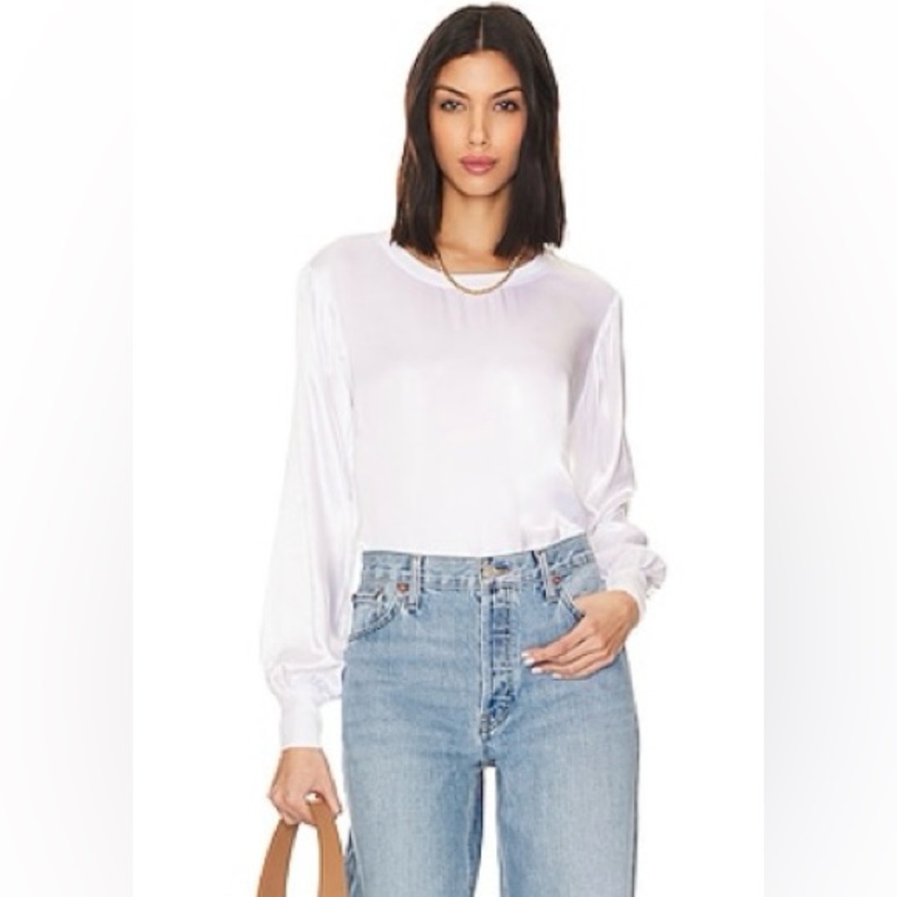 LA Made Tinsley Silky Blouse